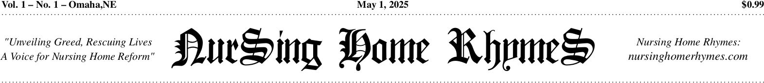 Nursing Home Rhymes Header