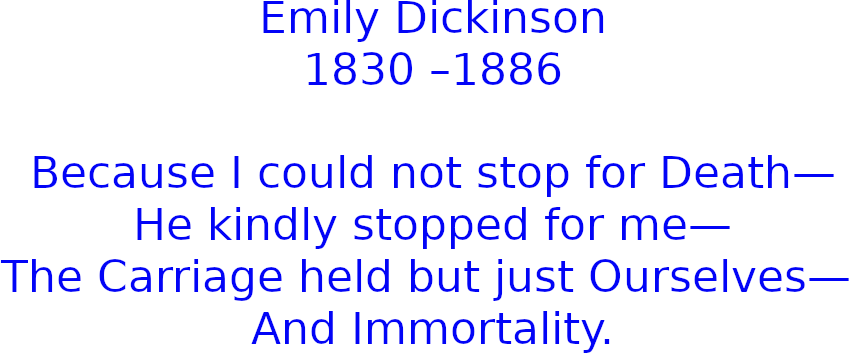 Emily Dickinson